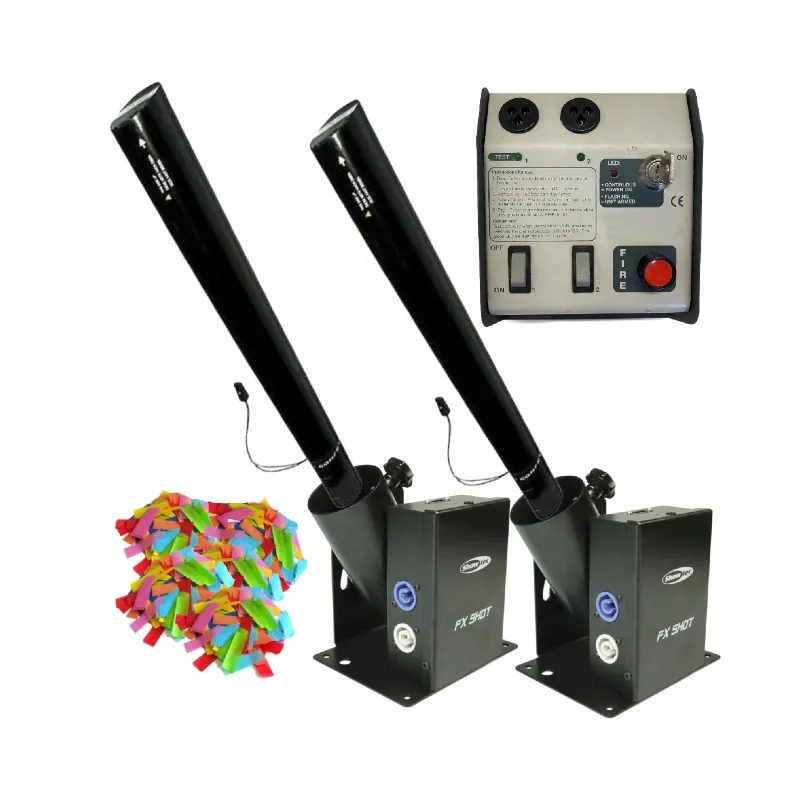 Electric Confetti Shooter Rental DJ and PA Equipment Rental