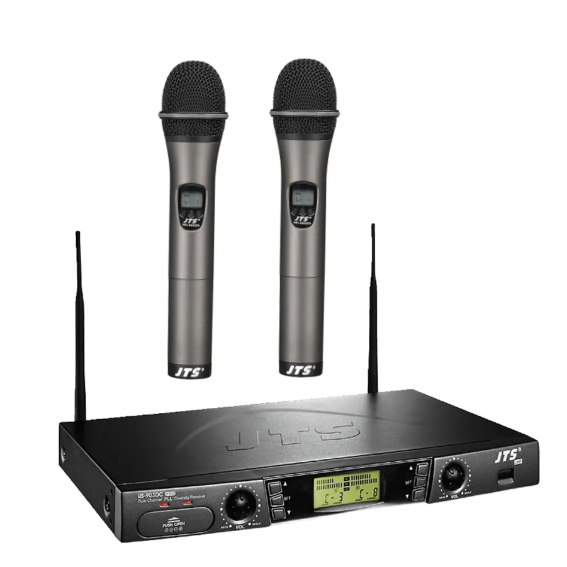 Dual Handheld Wireless Microphones DJ and PA Equipment Rental