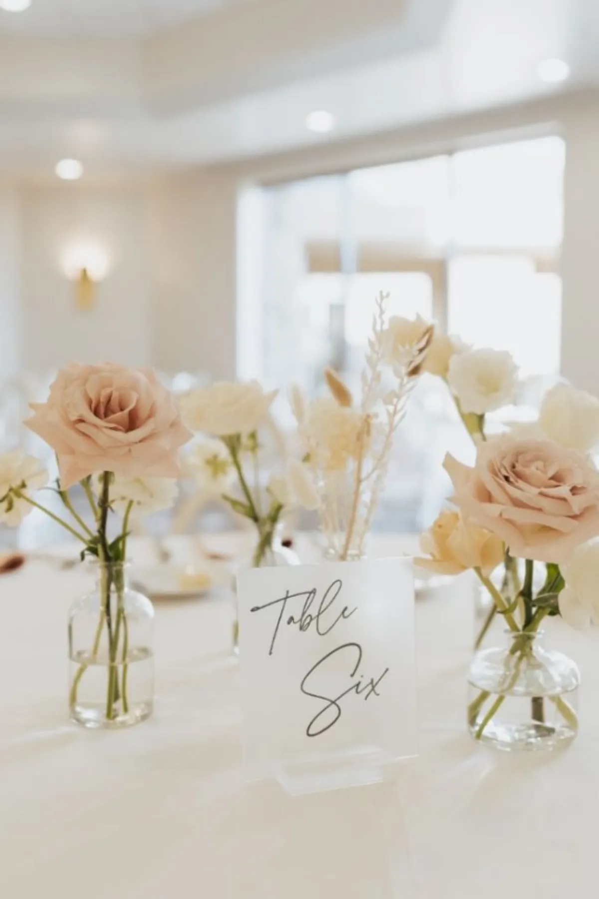Simple Bud Vases A Moment In Time Event Rental