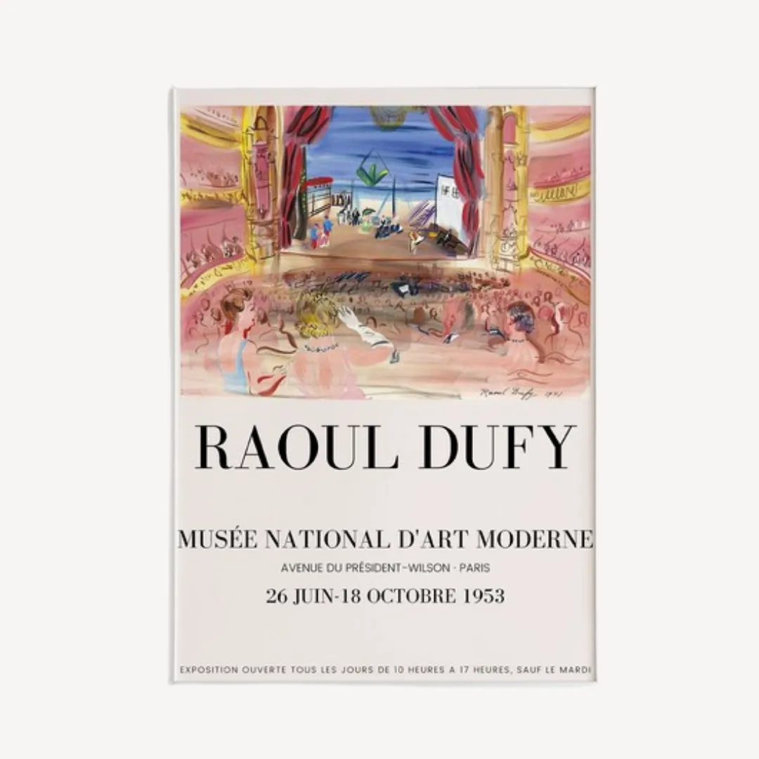 Wall Art Raoul Dufy Paris