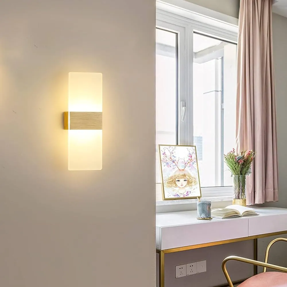 LED Wall Lamp Miava, H27