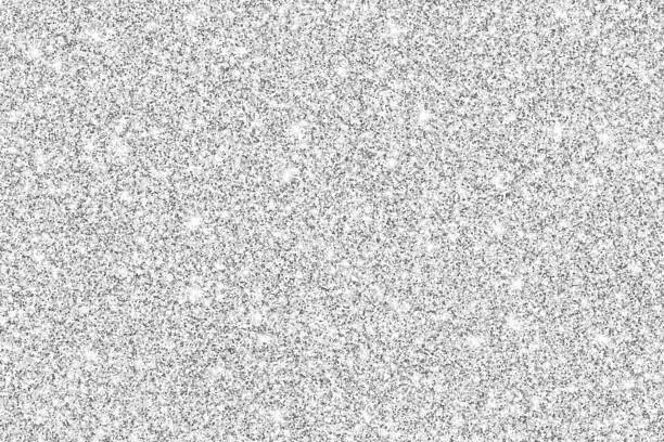 Glitter - silver
