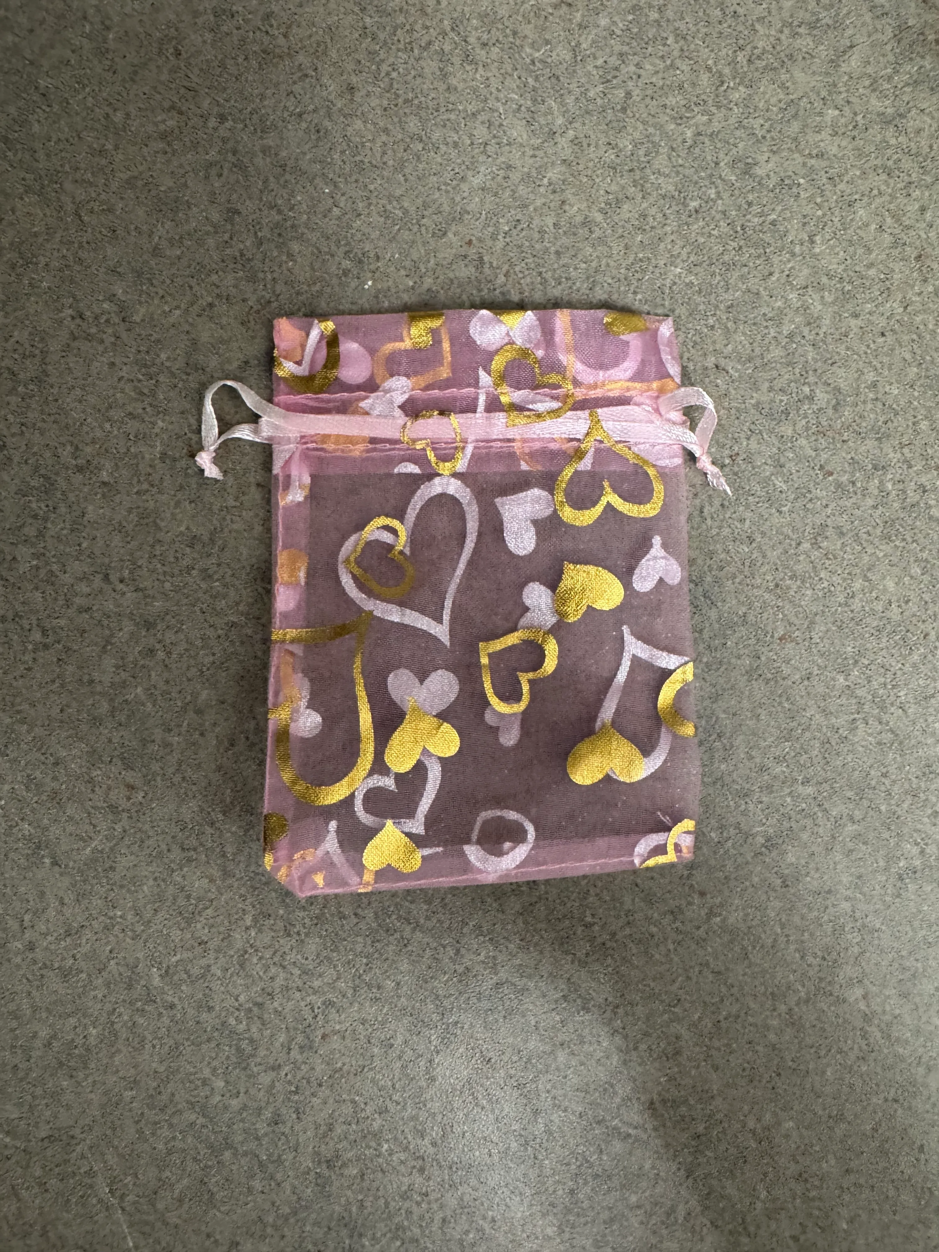 Mesh Bags w/ Heart Design