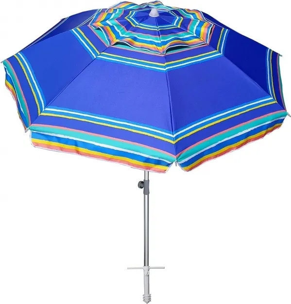 AMMSUN 7 Foot Beach Umbrella