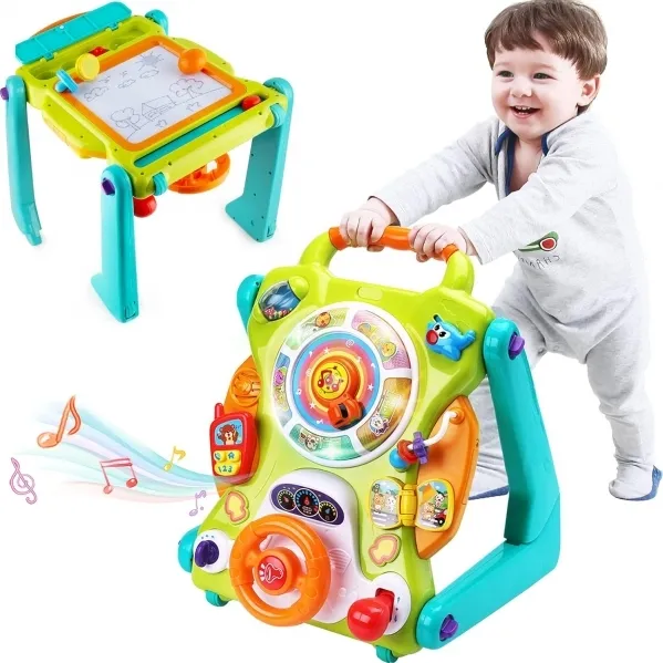 iPlay, iLearn 3 in 1 Baby Walker Sit to Stand Toys