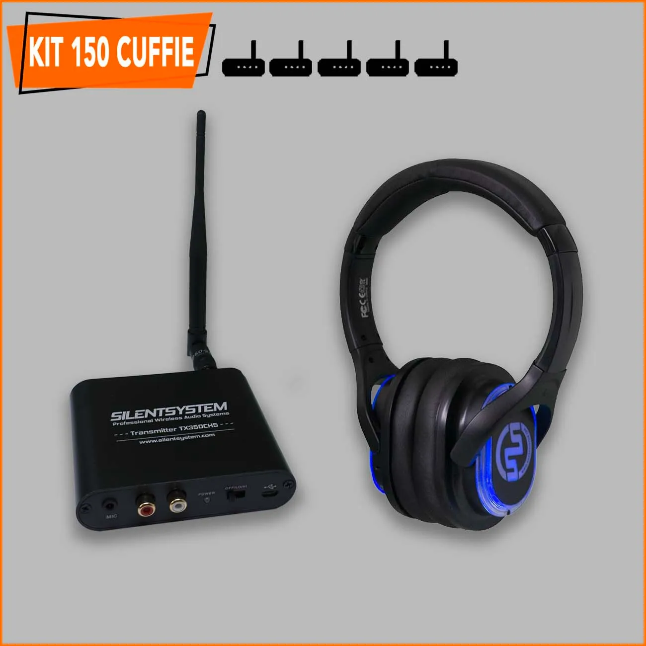 KIT 150 Cuffie | SX553