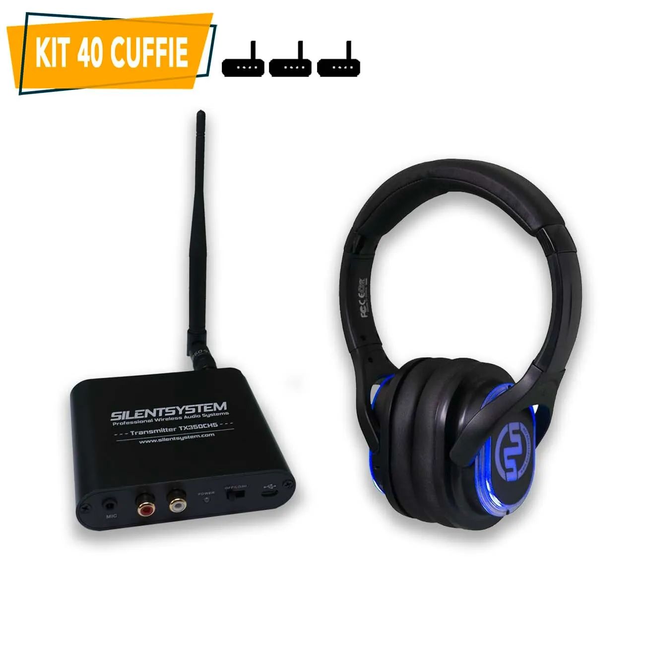 KIT 40 Cuffie | SX553