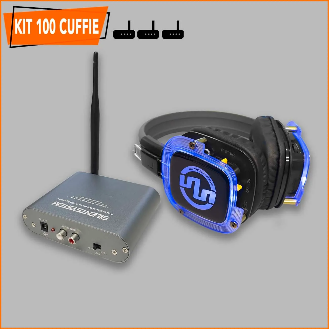 KIT 100 Cuffie | SX809 