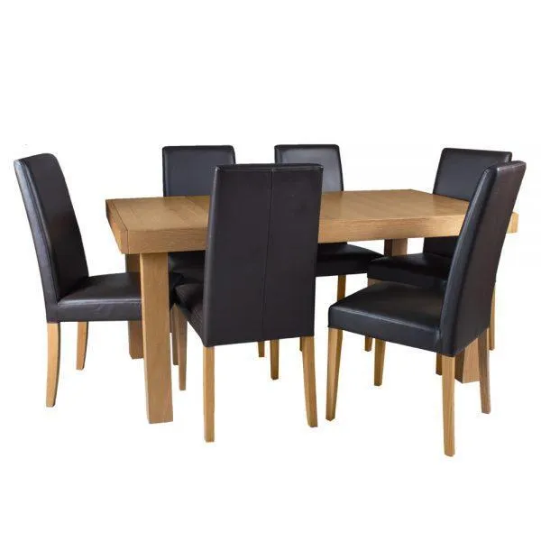 Dining table and chairs