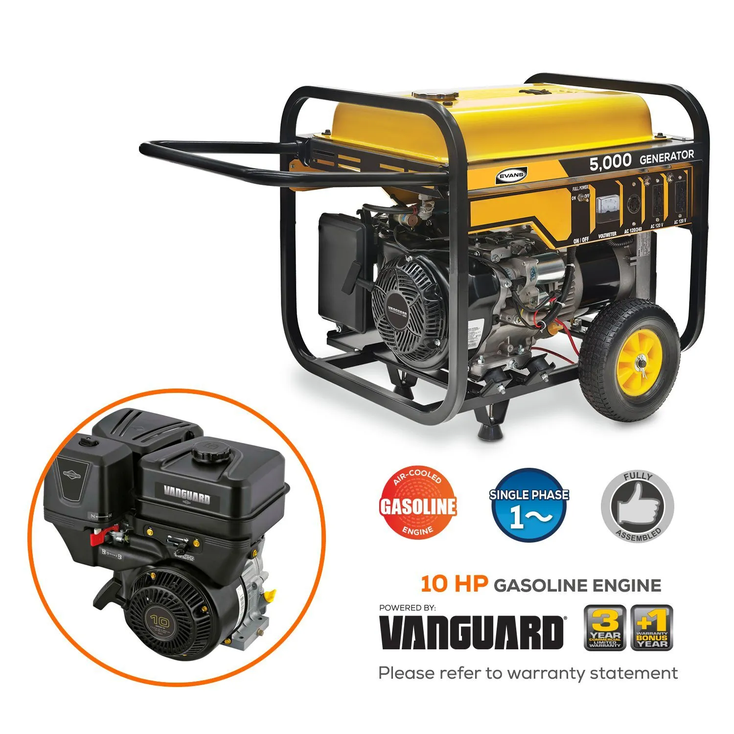 Portable Generator (7500 Watts)
