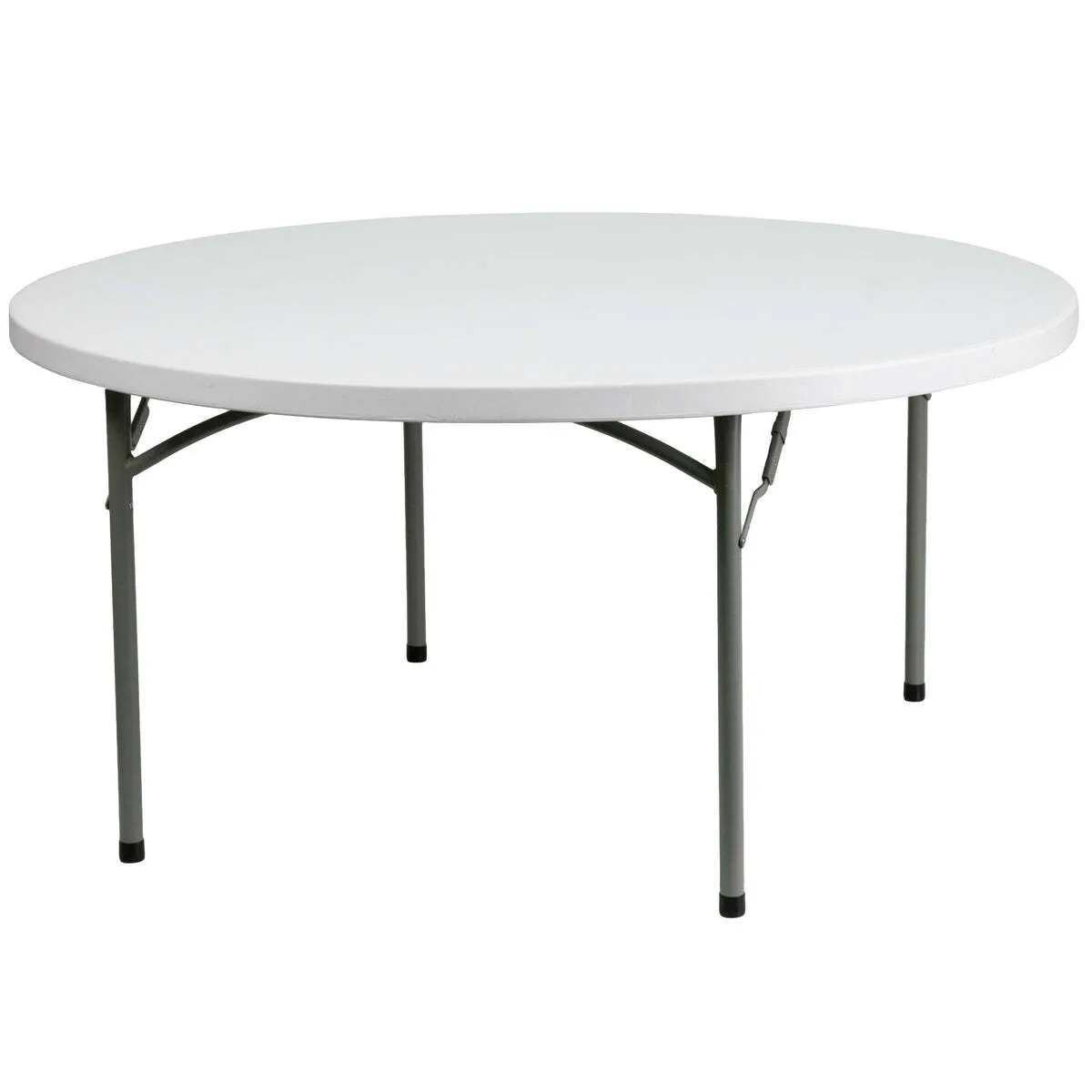5 Foot White Round Table