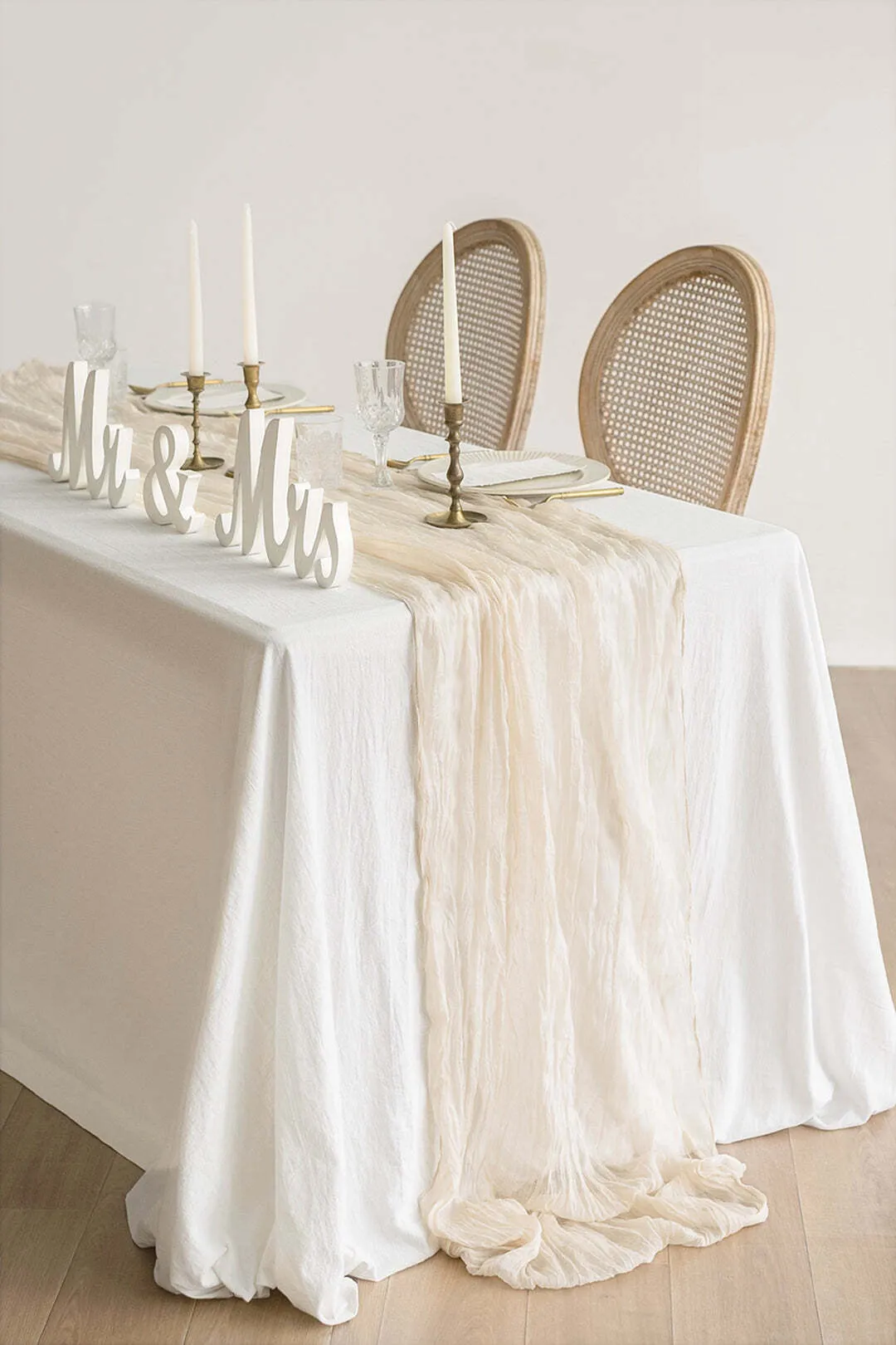 Gauze Table Runners