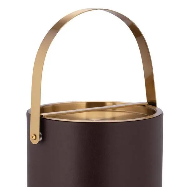 Brown Ice Bucket