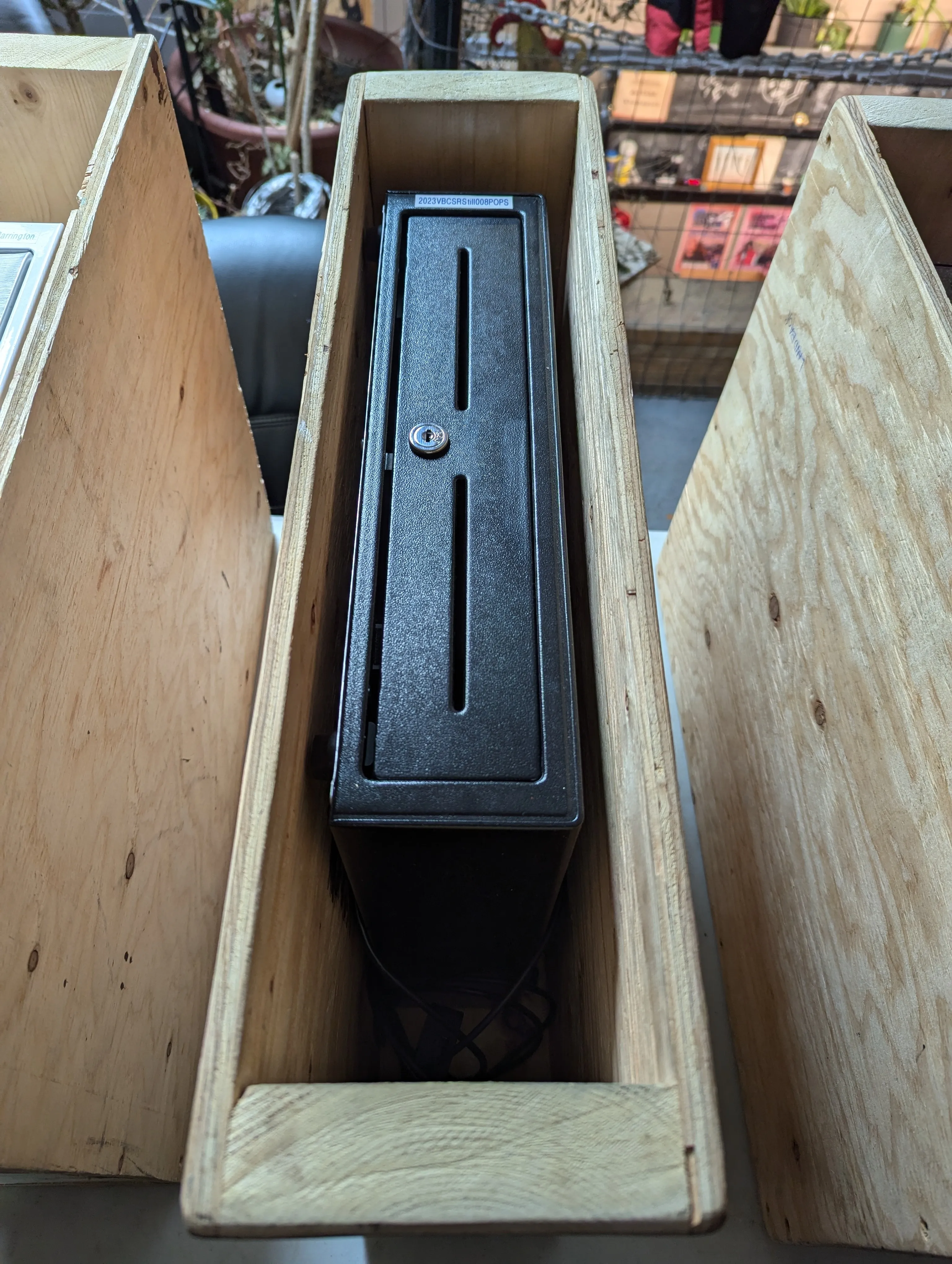 Square Cash Drawer with Box