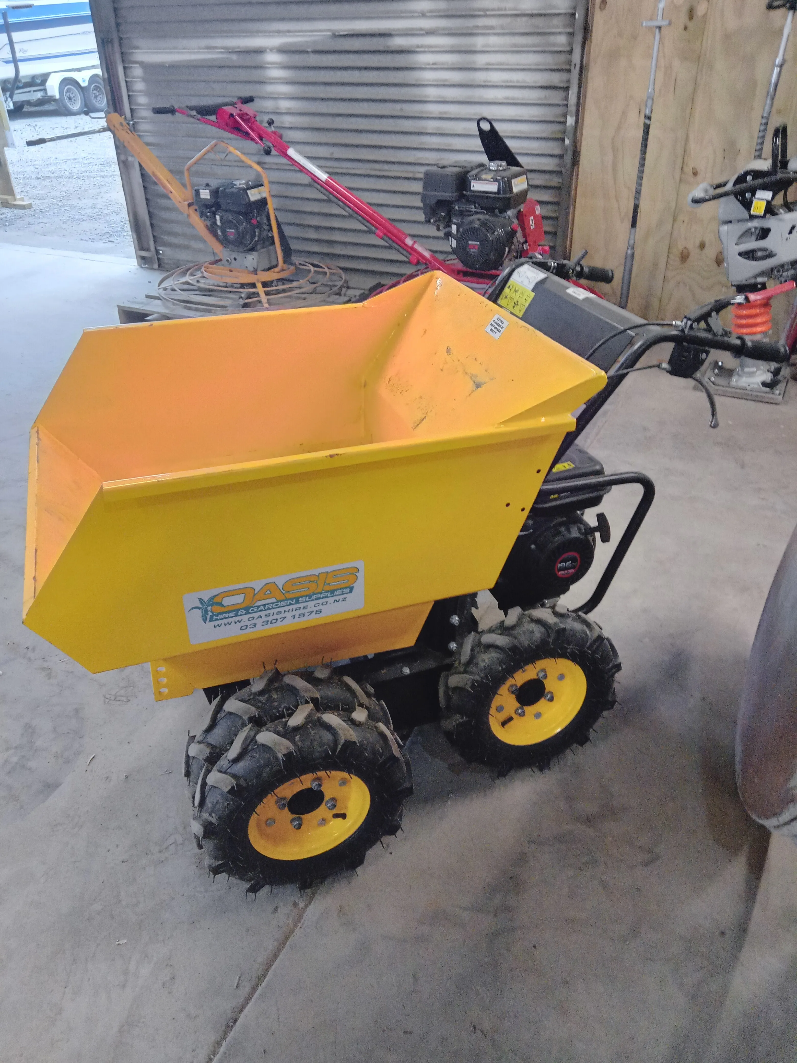 4x4 Wheel Barrow