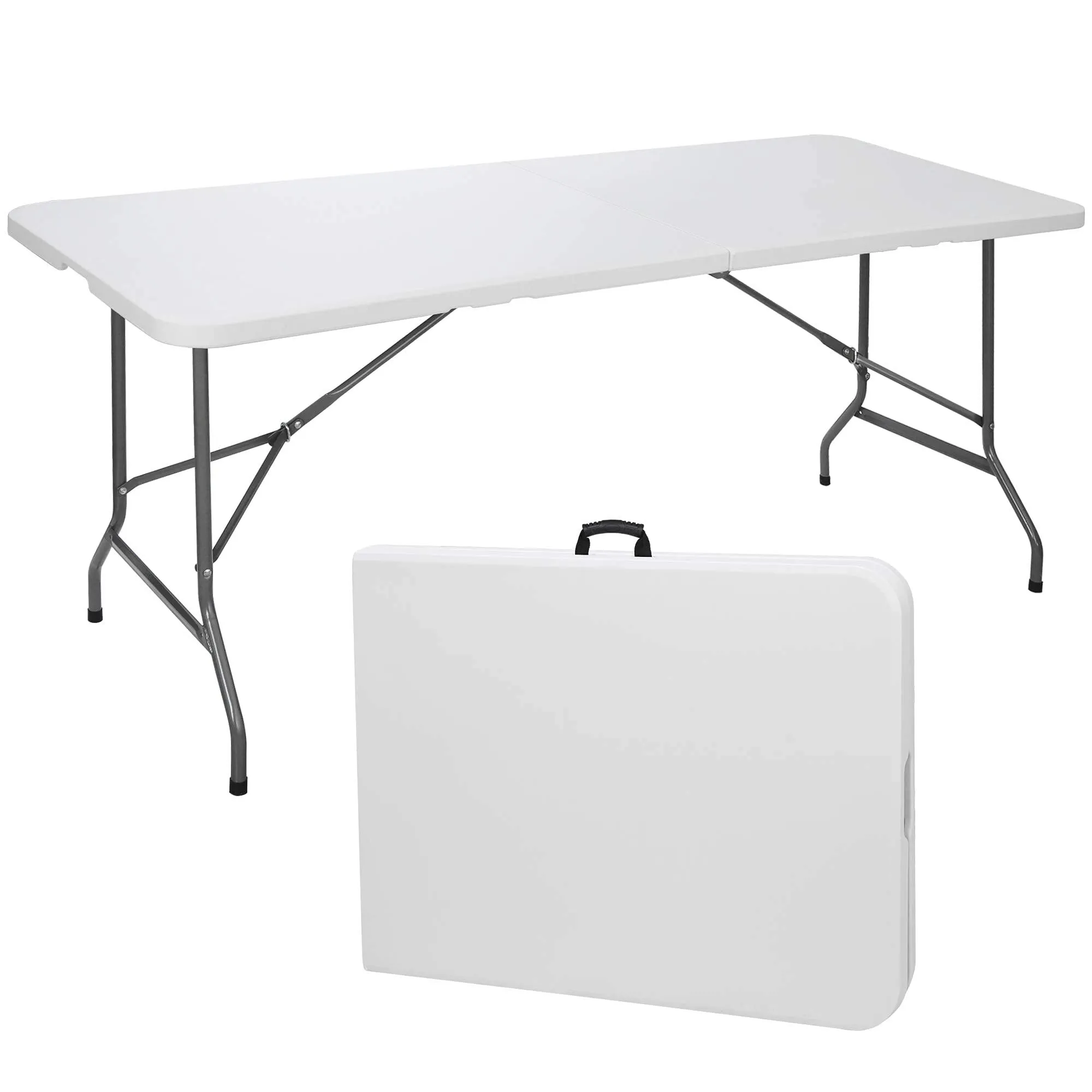 6ft Plastic Folding Table