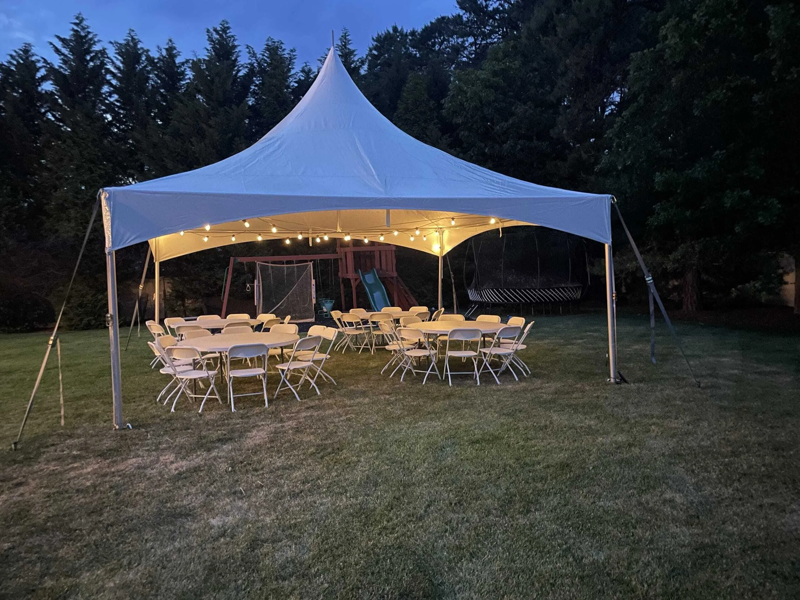 Luxury Tent Package for 40 Guests