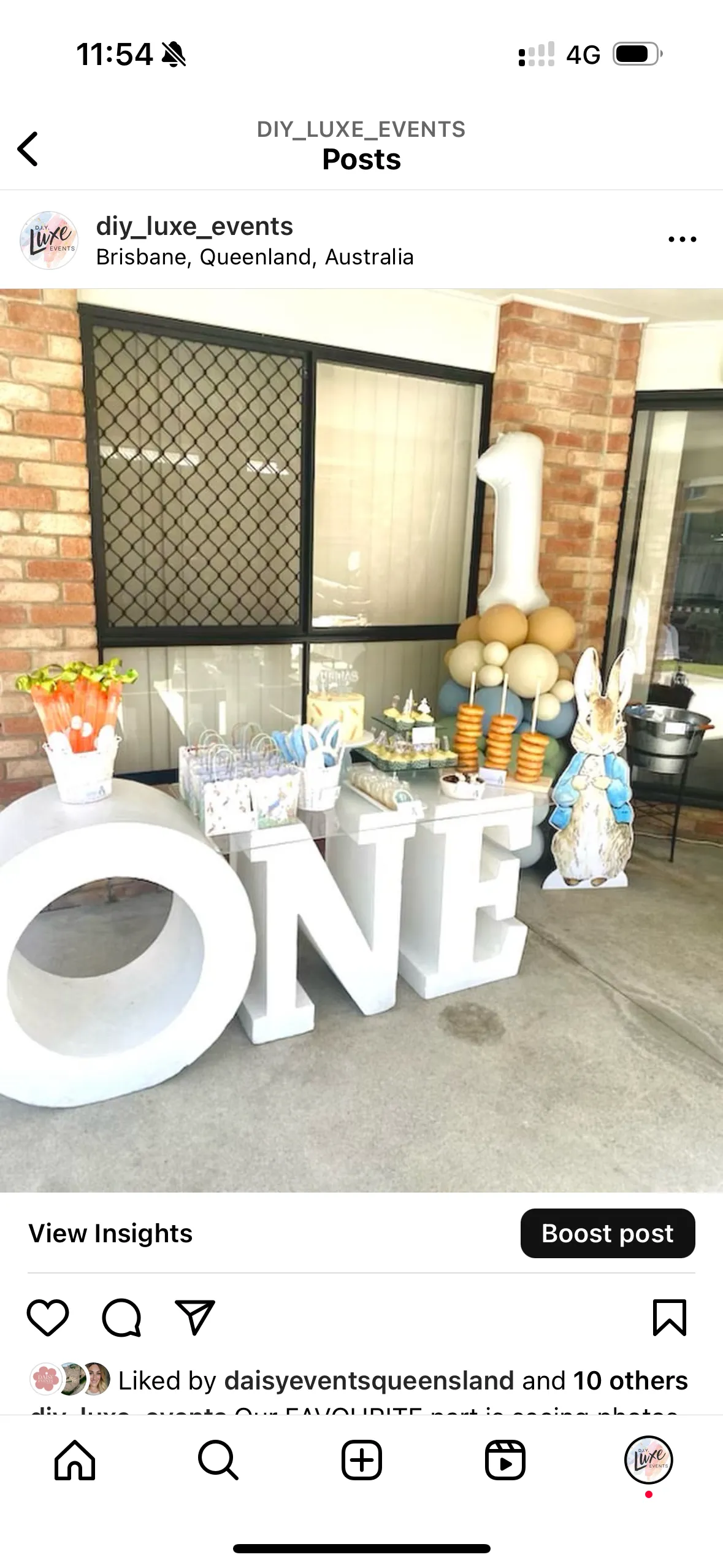 Giant "ONE" Table 