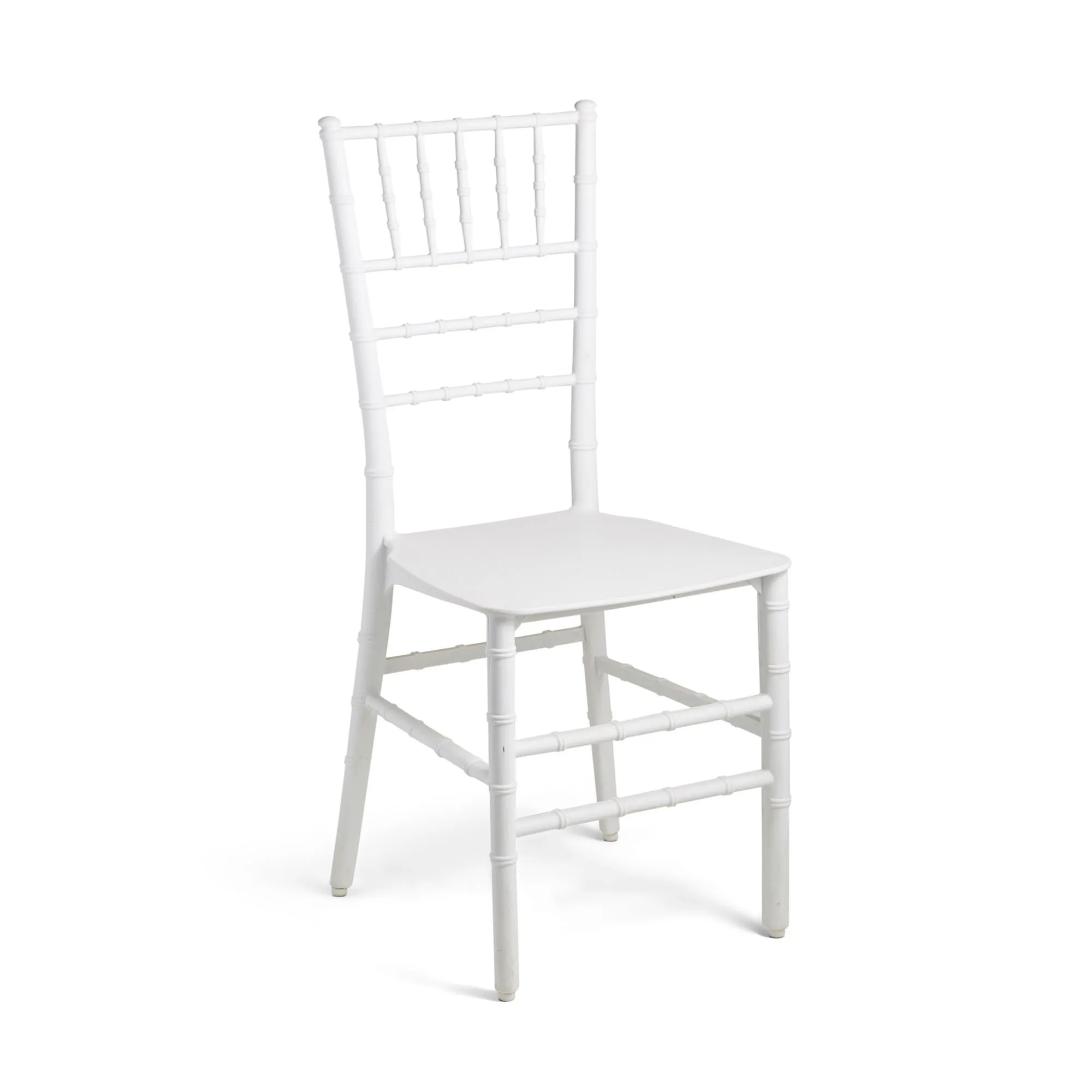 White Tiffany Chairs - Elegant Event Seating Rental
