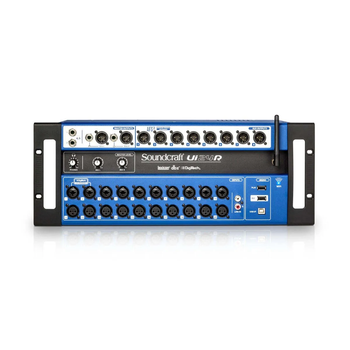 Sound Craft Ui24R 24-channel Digital Mixer/USB Multi-Track Recorder With Wireless Control