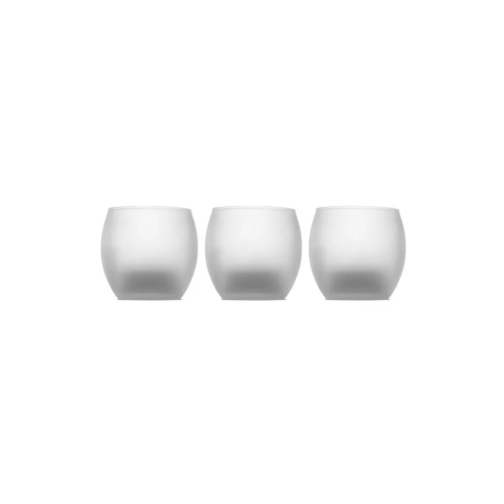 Frosted Round Votive