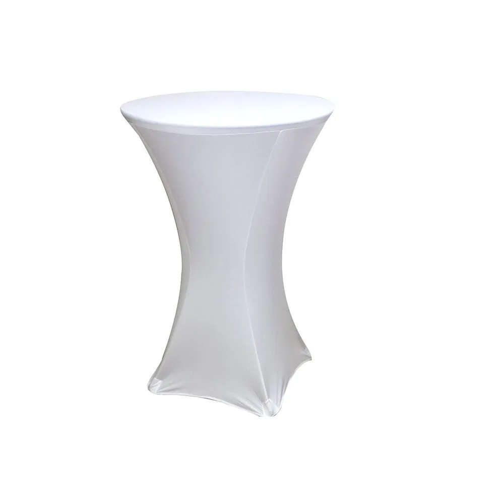 Cocktail Table Linen Fitted (White)