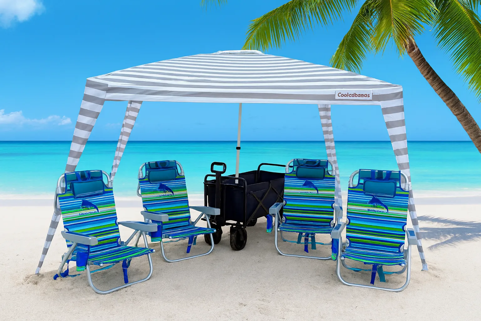 Breezy Day (4 Person) ($80/Day) Short Stay Bundle (Wagon or Cooler)