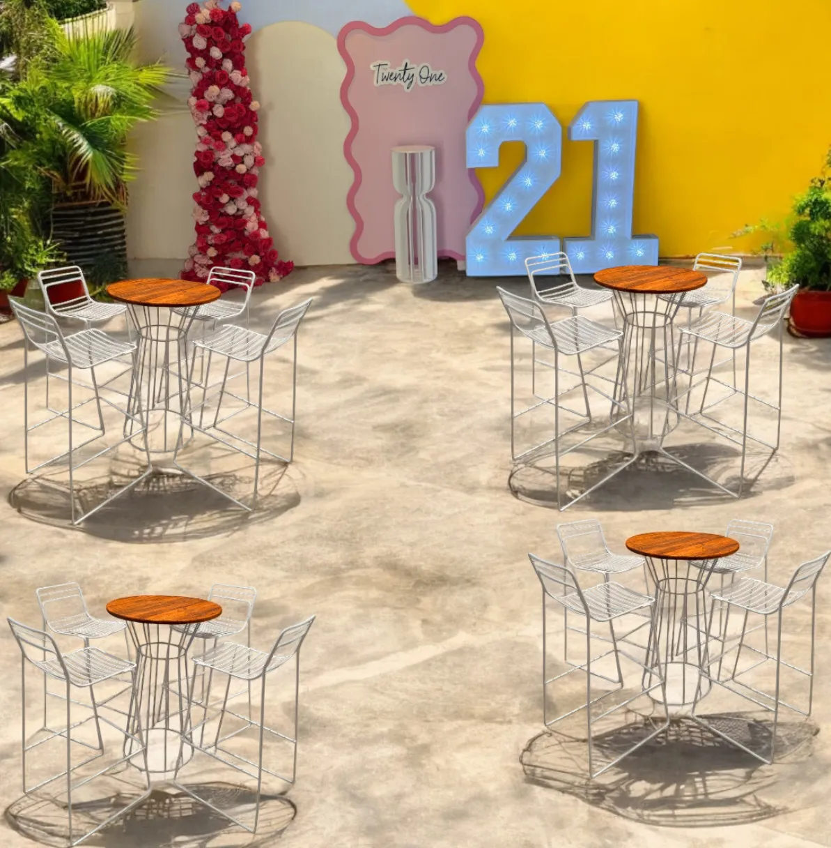 Backdrop & Seating