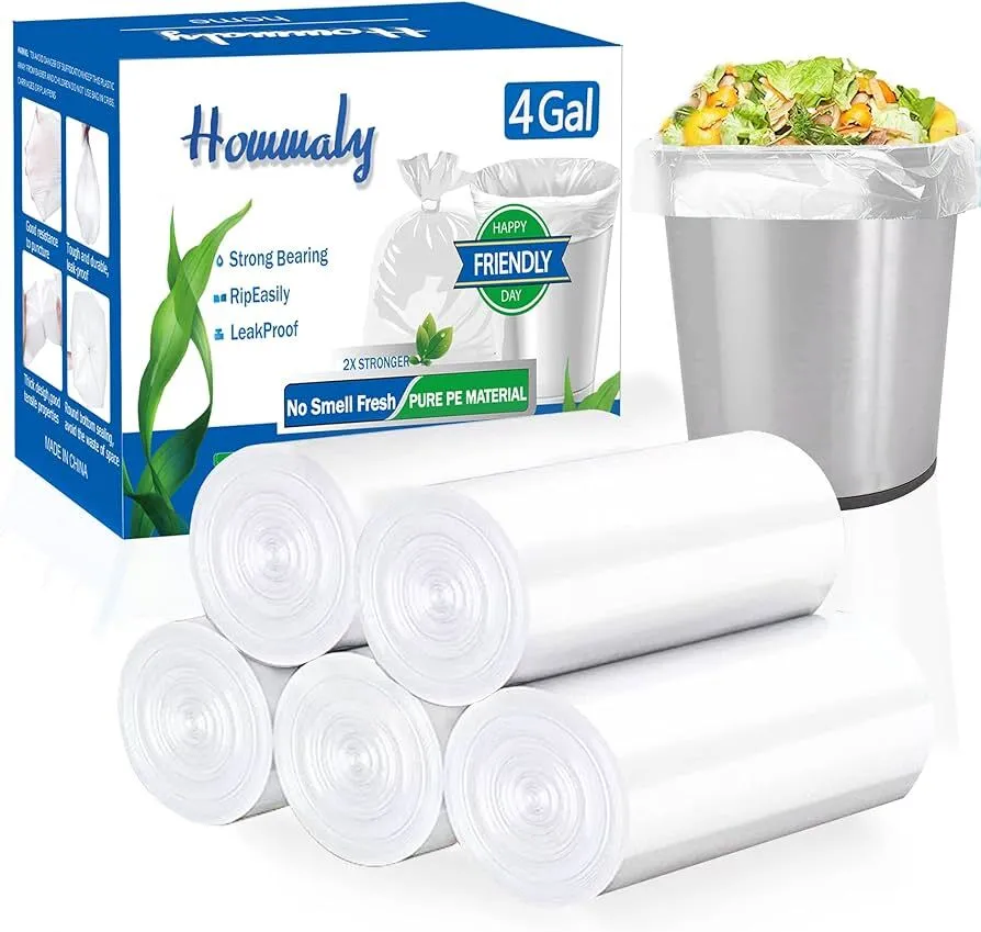 5 Extra Trash Bin Liners