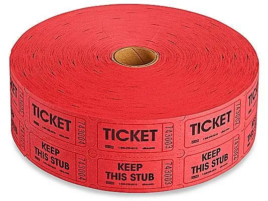 200 x Raffle Tickets