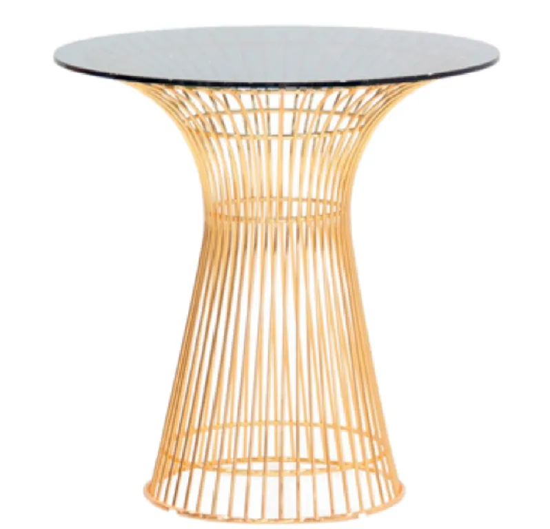 Mesa Cocktail Dorada