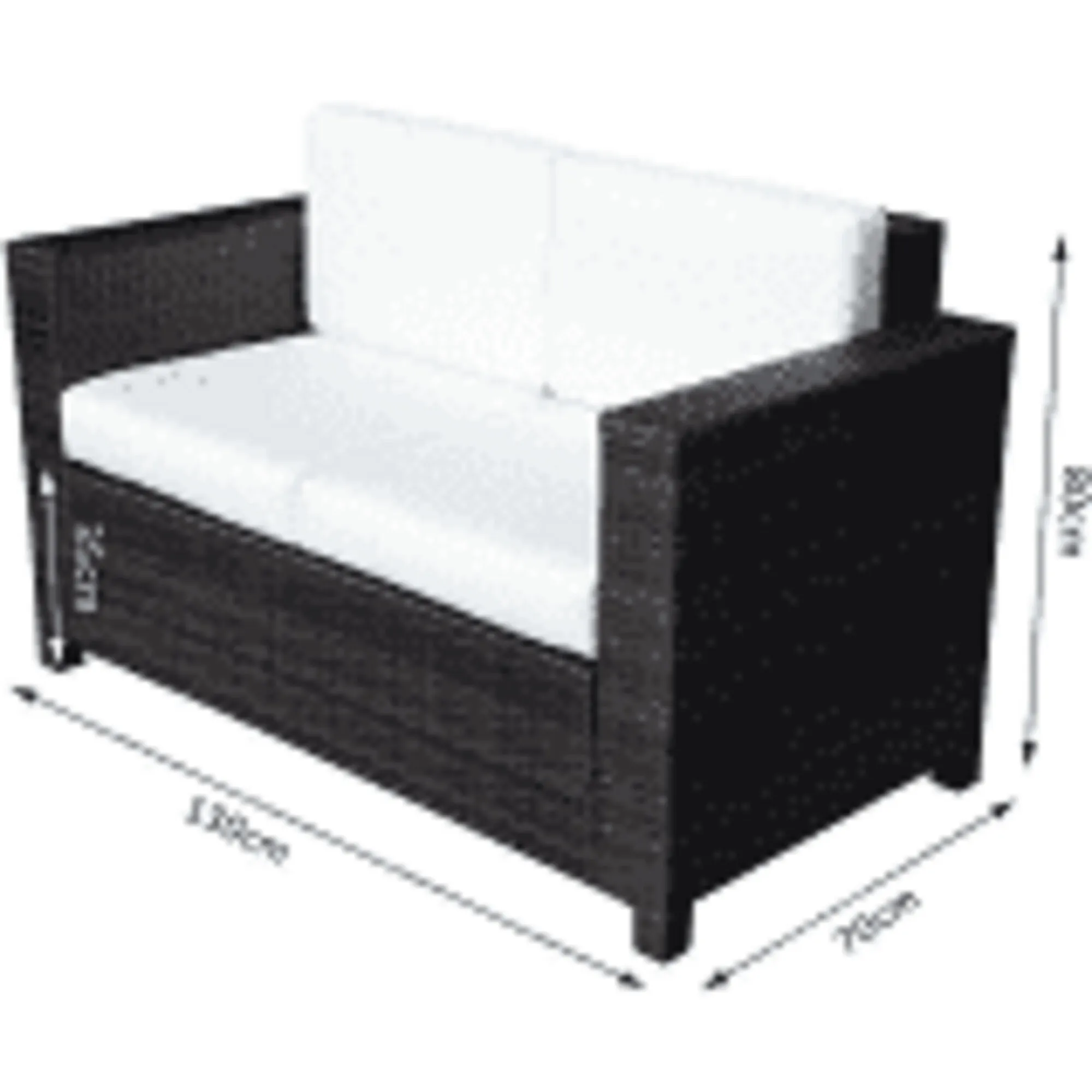 Stunning rattan garden furniture for hire today! PartyFix Hampshire