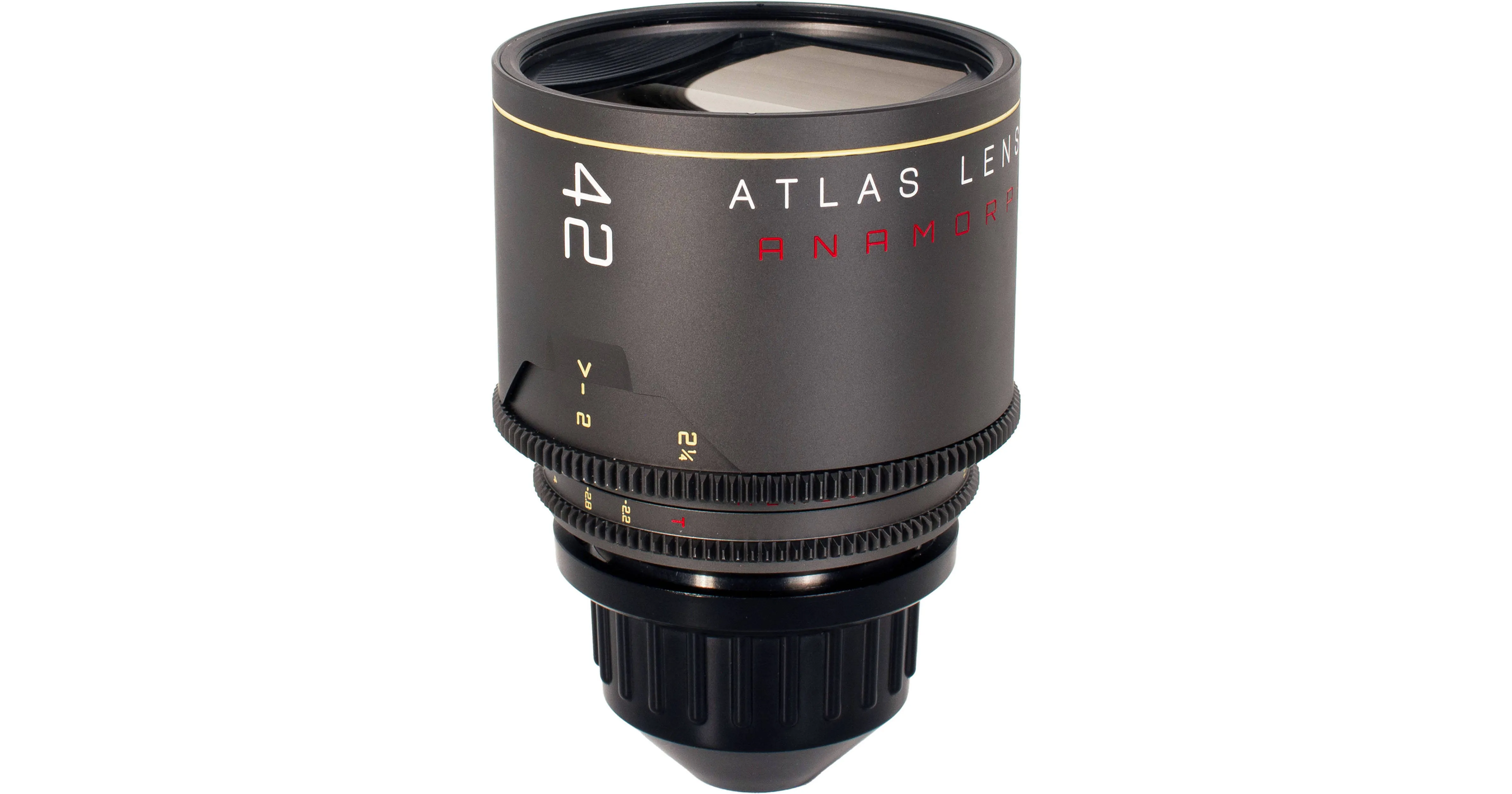 Atlas Lens Co. Mercury 42mm T2.2 1.5x Anamorphic Prime Lens (PL Mount, Feet)
