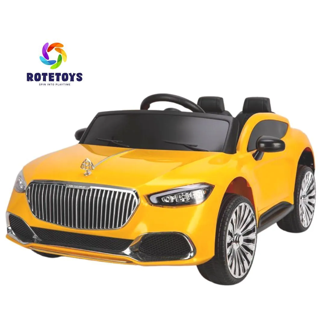 YELLOW BATTERY OPERATED CAR Rent toys in Bangalore Rotetoys