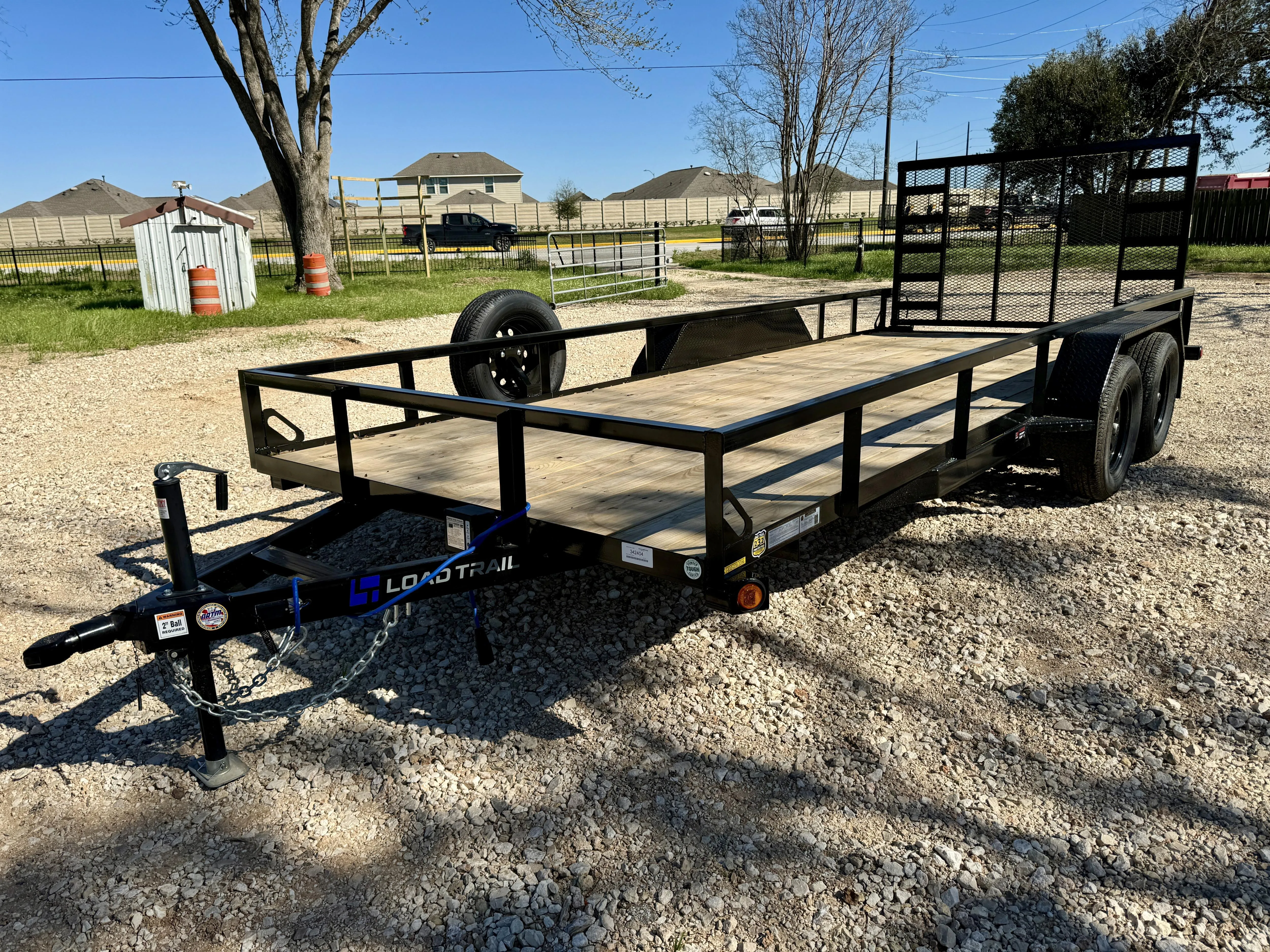Utility Trailer - 18 ft.