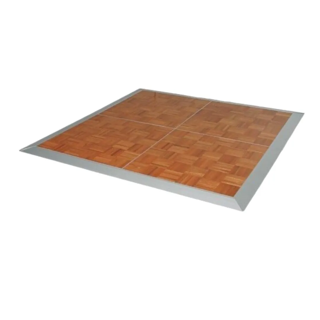 18ft x 18ft parquet dance floor