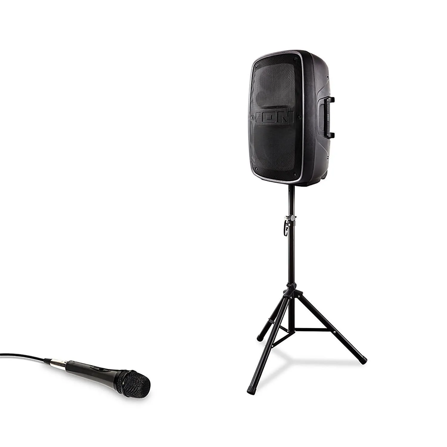 PA System with Mic and Stand
