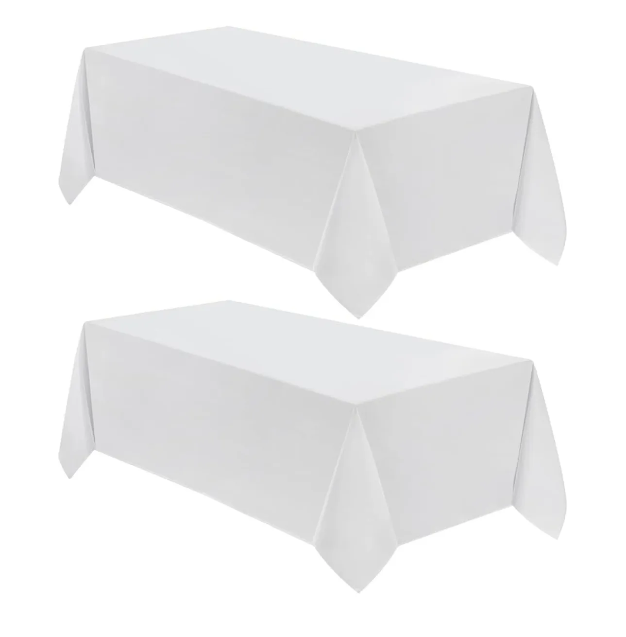 6' Linen - White