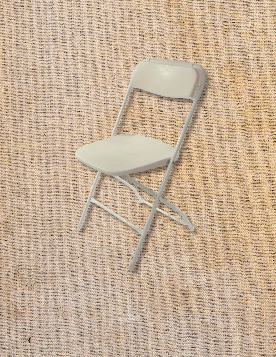 White Folding Chair