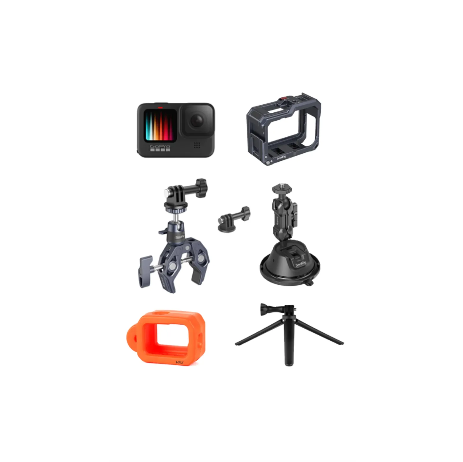 GoPro Hero 9 with Mounting Accessories Kit