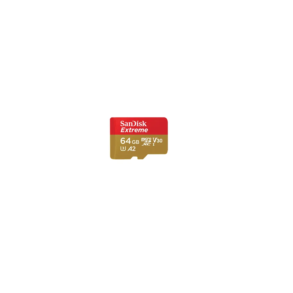 SanDisk 64GB Extreme microSDXC UHS-I Memory Card 