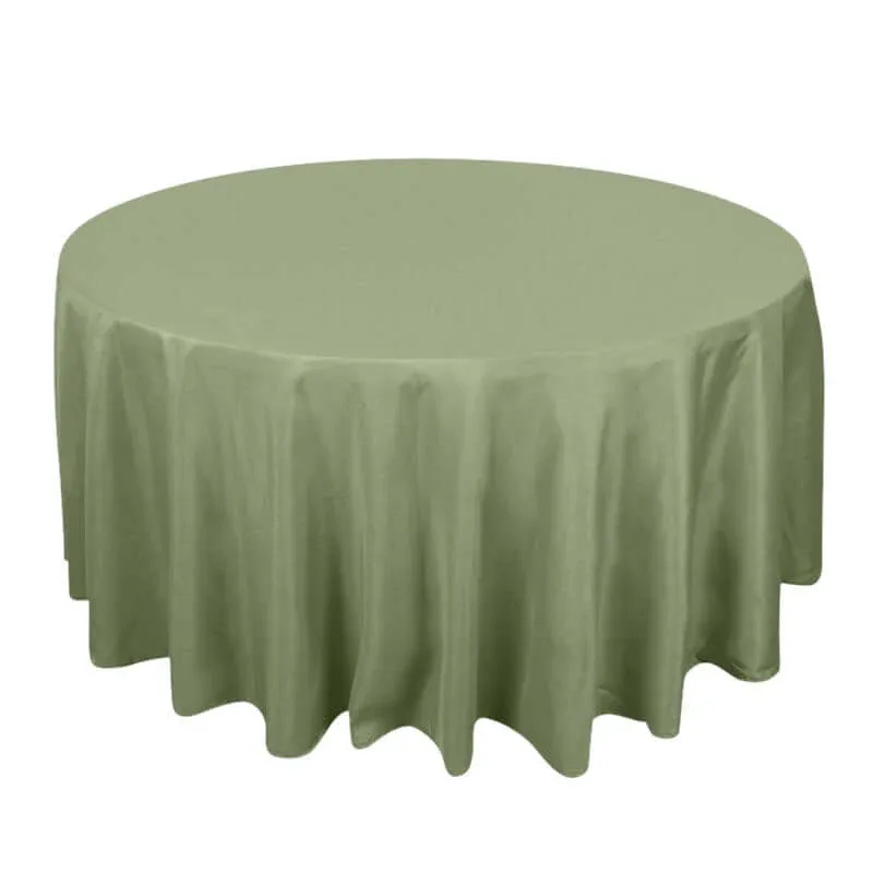 Green Poly Poplin Linens