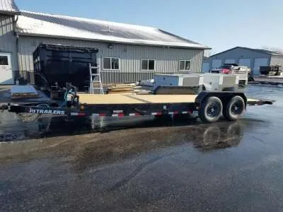 PJ P6222 23' Tilt Deck Trailer