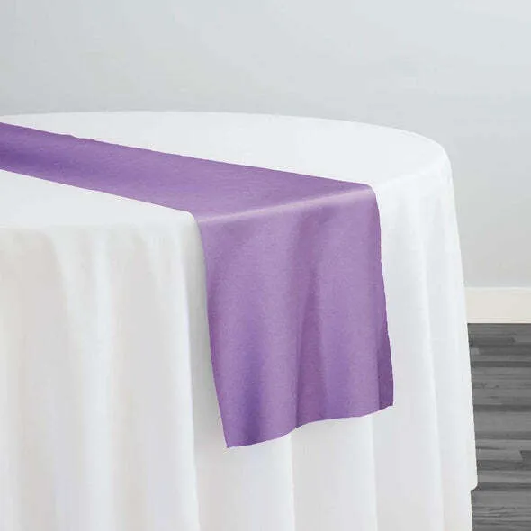 VICTORIAN LILAC  SATIN  RUNNER  14''X108''