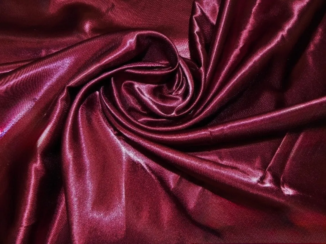 BURGUNDY  BRIDAL SATIN SASH 8''X108''