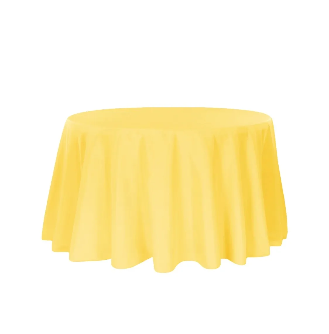 Dark Yellow Polyester Round 120''