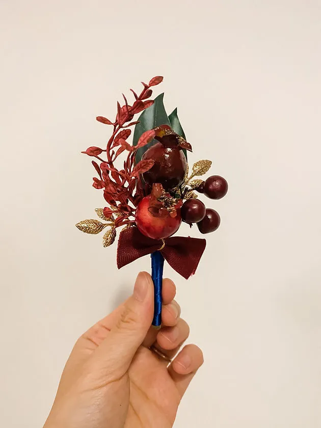 絲花襟花 15 (4)