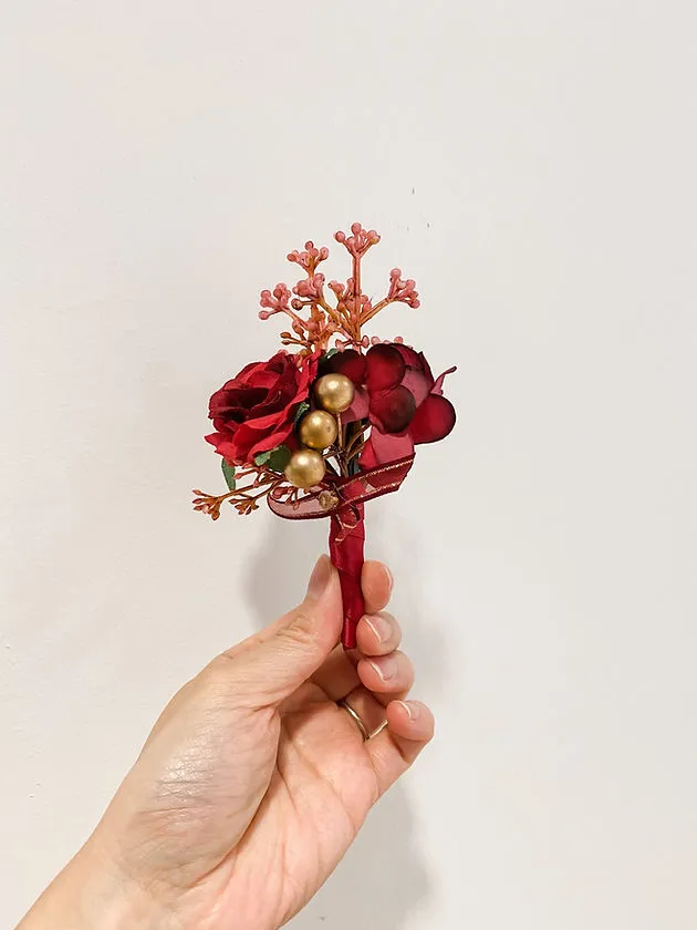 絲花襟花 42 (3)