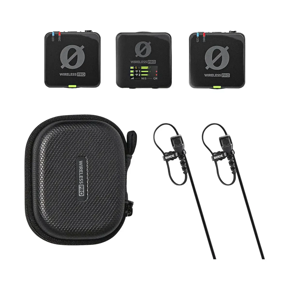 RODE Wireless PRO 2-Person Wireless Microphone System with Lavaliers 