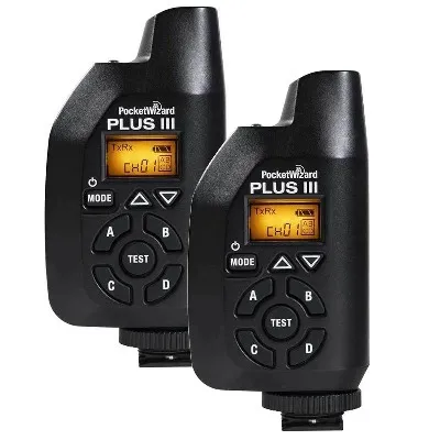 Pocket Wizard Plus III kit w/cords